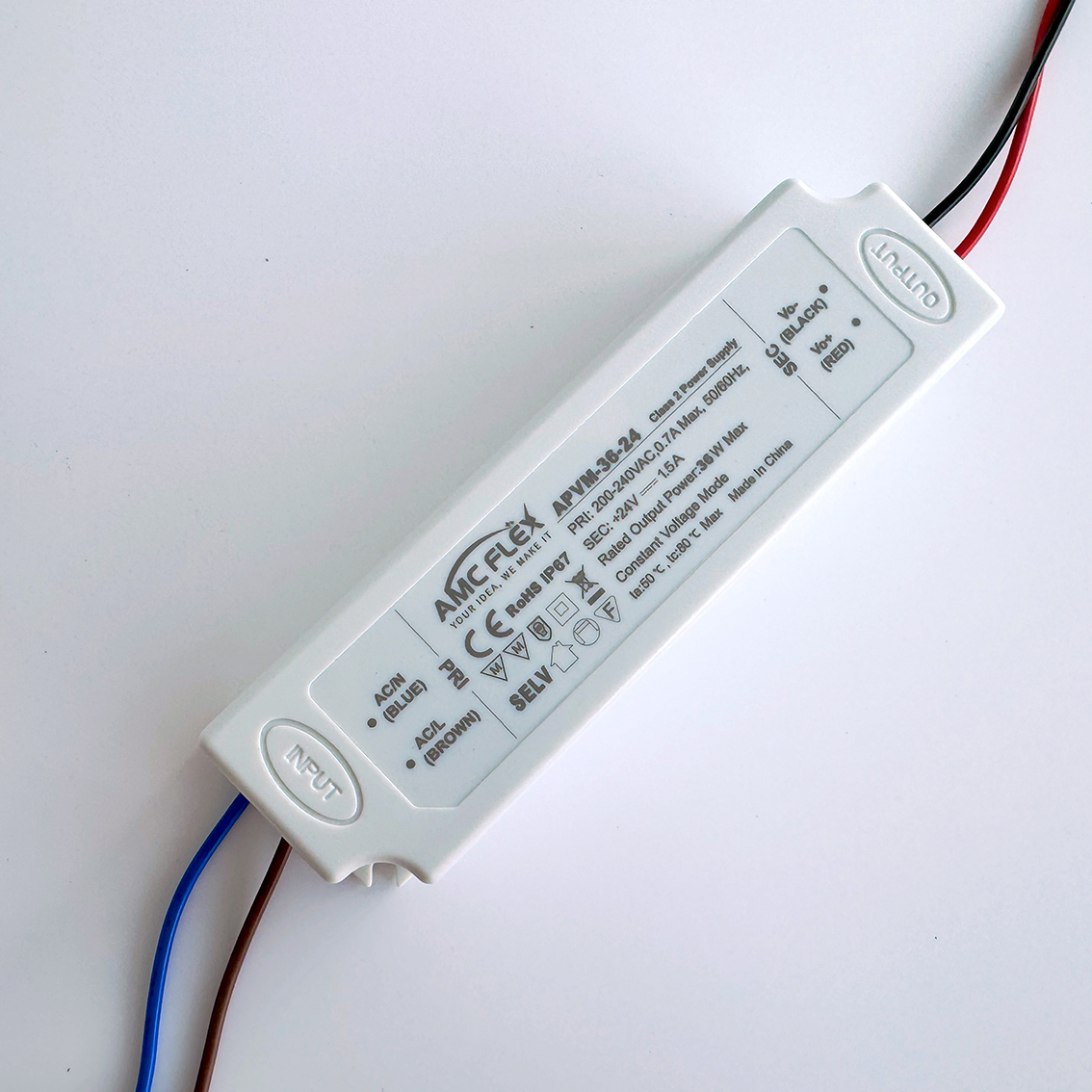 36W 24V 1.5A Voltage Waterproof LED Power Supply